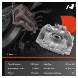 APPEARS NEW - A-Premium Disc Brake Caliper Assembly with Bracket Compatible with Select Cadillac, Chevy and GMC Models - Escalade, Avalanche, Silverado 1500, Suburban, Tahoe, Sierra 1500 and more - Re