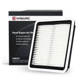 WISAMIC Engine Air Filter Compatible with Subaru: Outback(2005-2018), Forester(2009-2018), Legacy(2008-2018), WRX(2015-2018), XV Crosstrek (2013-2015), Tribeca(2006-2014), WM997, Replace CA9997