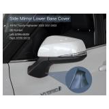 APPEARS NEW - LAUBDGIE Driver Left Side Mirror Lower Base Cover Compatible with Toyota Highlander 2020 2021 2022 8794B-0E350