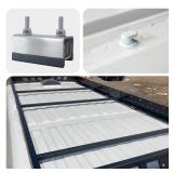 APPEARS NEW - Roof Rack Mount Kits,Roof Mount Kit,304 Stainless Steel Van Roof Rack,Van Roof Rack Brackets for ProMaster, Boxer, Jumper, Ducato (4)