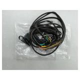 Oyviny 4 Pin 5 Wire Trailer Wiring Harness 22FT for Rewiring Both-Side Taillights, Pure Copper Wishbond Trailer Light Kit 4 Way Flat 5 Wire Plug w/Nylon Net Tube Protection