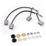 10L0L Golf Cart HITACHI Motor Brush Kit for Yamaha DM430-06, Motor Brushes Suitable for Yamaha G14- Electric, G16- Electric, G19- Electric, G20- Electric, G22- Electric, G21- Gas, OEM #JU2-H1801-20-00