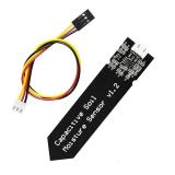 HiLetgo 5pcs Capacitive Soil Moisture Sensor Module Wide Voltage 3.3~5.5V with Cable Wire for Arduino (5 Pack)See Photos