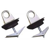 APPEARS NEW - Reese Secure Universal Anchor Point - Chrome (4-Pack) 9420800