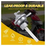 APPEARS NEW - HIAORS Gas Fuel Switch Pump Valve Petcock for GY6 50cc 139QMB Twister 150cc 157QMJ Trailmaster Manco Tomberlin Go Kart ATV Moped Elite 80 CH80 Scooter Carter Talon 150cc Go Kart