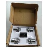 APPEARS NEW - KGGMGUG Wheel Locks Anti Theft Locking Lug Nuts Set M12 X 1.5 Fits for Toyota Prius Camry Tacoma Corolla RAV4 IS350 ES350 RX350 GS350 2001-2022 Replaces#00276-00900,0027600900
