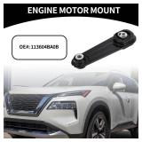 Partuto Engine Motor Mount No.113604BA0B - Car Rear Engine Mounting - for Nissan Rogue 2014-2020 1 Pc