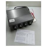 APPEARS NEW - NEW-Evargc 12V Compact Design Hydronic Heater Assembly Mountable Switch 4 Front Vents 3-Speed Fan 80 CFM Airflow 8500 BTU of Heat for Car Truck Boat RV UTV