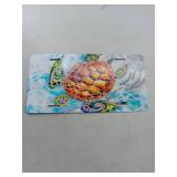APPEARS NEW - Watercolor Sea Turtle License Plate
