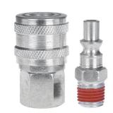 WYNNsky Air Coupler and Plug Kit, 1-pc 1/4