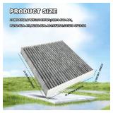 APPEARS NEW - Car Fresh Breeze Air Filter Replacement for Car Passenger, Premium Cabin Air Filter with Activated Carbon, Easy to Install, Auto Compartment Air Filters Replaces CF10134