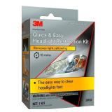 APPEARS NEW - 3M Quick and Easy Headlight Restoration Kit, Removes Light Yellowing in 15-Minutes, 39193, 1 Kit