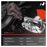 APPEARS NEW - A-Premium Disc Brake Caliper Assembly with Bracket Compatible with Select Acura and Honda Models - CL, TL, TSX, Accord, RL - Front Driver and Passenger Side