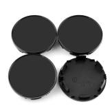 APPEARS NEW - Set of 4 85mm Wheel Center Hub Caps Black for Nissan Titan Armada 2004-2020 40342-7S500 40342-1LA2A (Outer: 85mm/3.34in, Inner: 78mm/3.07in)