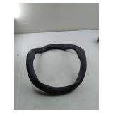 APPEARS NEW - Car Steering Wheel Cover Compatible For Citroen C5X C5 C3/ Aircross/E-Berlingo C4 /Cactus DS 3/ Crossback/Picasso/Interior Accessory(Double D Black D)