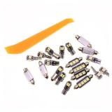 APPEARS NEW - EIDRAN 20x White Car Interior LED Light Bulb Compatible With BMW 5 Series E39 525i 530i M 1997-2003