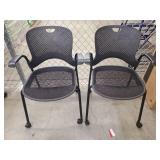 Herman Miller Mesh Back Office Chairs with Casters