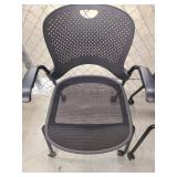 Herman Miller Mesh Back Office Chairs with Casters