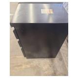 Black Metal 4-Drawer Filing Cabinet