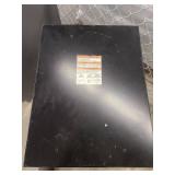 Black Metal 4-Drawer Filing Cabinet