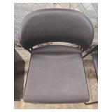 HON Black Modern Stackable Office Chairs