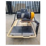 Felker Tile Master Professional Tile Saw W/ Stand