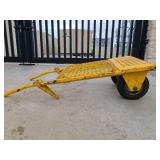 Industrial Yellow Metal Hand Truck