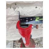 Heavy Duty Red Post Hole Auger