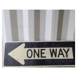 One Way Street Sign