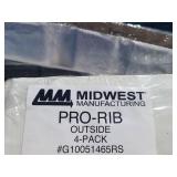 Midwest Manufacturing Pro-Rib Outside 4-Pack Metal Roofing Insulating Foam