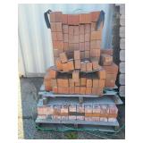 Pallet of Mixed Clay Bricks - New and Used
