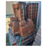 Pallet of Mixed Clay Bricks - New and Used