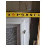 Used Building Materials Lot - Wood Panels and Window