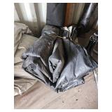 Lot of Various items- Tarp, Stand, Textured Roll
