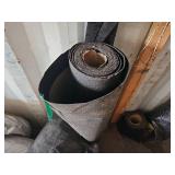 Lot of Various items- Tarp, Stand, Textured Roll