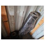 Lot of Various items- Tarp, Stand, Textured Roll