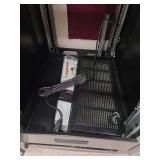 (1) Server Rack Cabinet With Glass Door