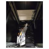 (1) Server Rack Cabinet With Glass Door