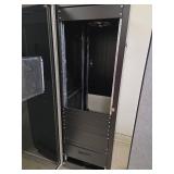(1) Server Rack Cabinet With Glass Door