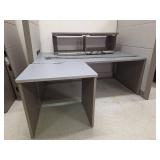 Office Workstation Set W/ Ergonomic Chair