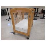 (2)Foundational Evacuation Crib with Mattress