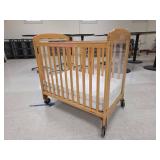 (2)Foundational Evacuation Crib with Mattress