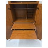 Mission Style Computer Armoire