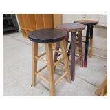 (3) 24in Stools