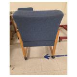 (2) Office Guest Chair with Wheels