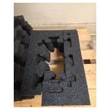 (11) Box of TrafficMaster Weight Room Rubber Floor Tiles