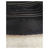 12ft Roll of Black Carpet