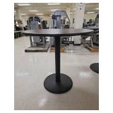 42-inch Round Pedestal Bar-Height Table