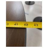 42-inch Round Pedestal Bar-Height Table