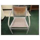 Outdoor Dining Set with Mesh Chairs